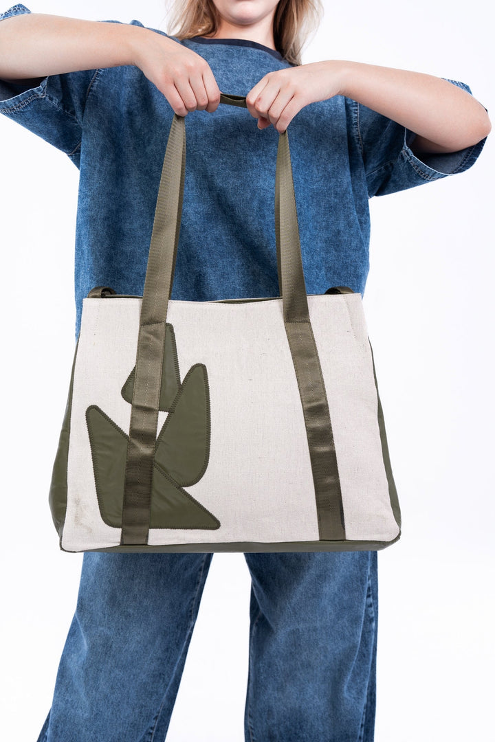 Curated Urban Olive Tote