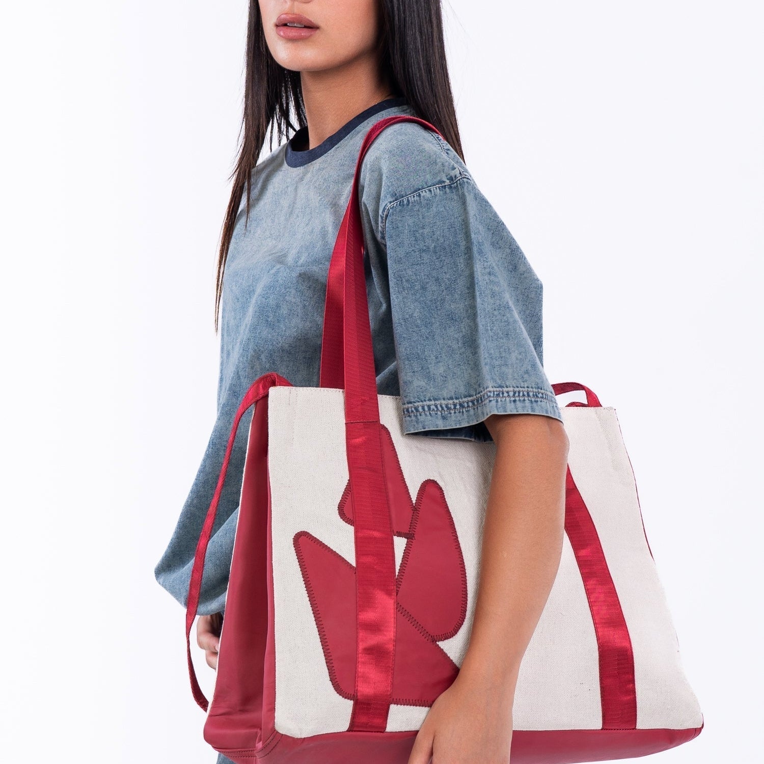 Curated Urban Red Tote