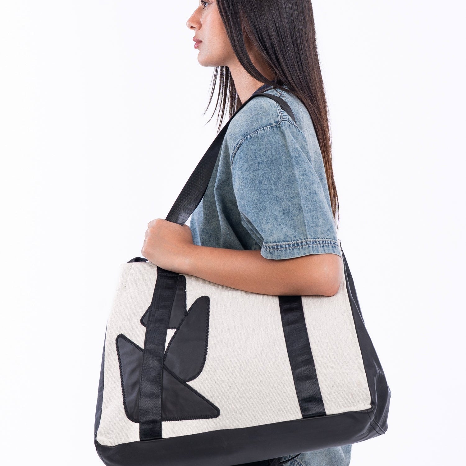 Curated Urban Black Tote