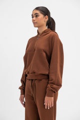 Virmo Quarter-Zip Collar Sweatshirt