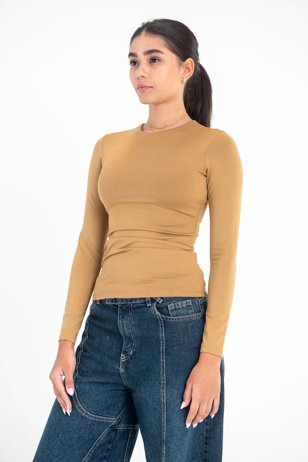 Virmo Round Neck Long Sleeve