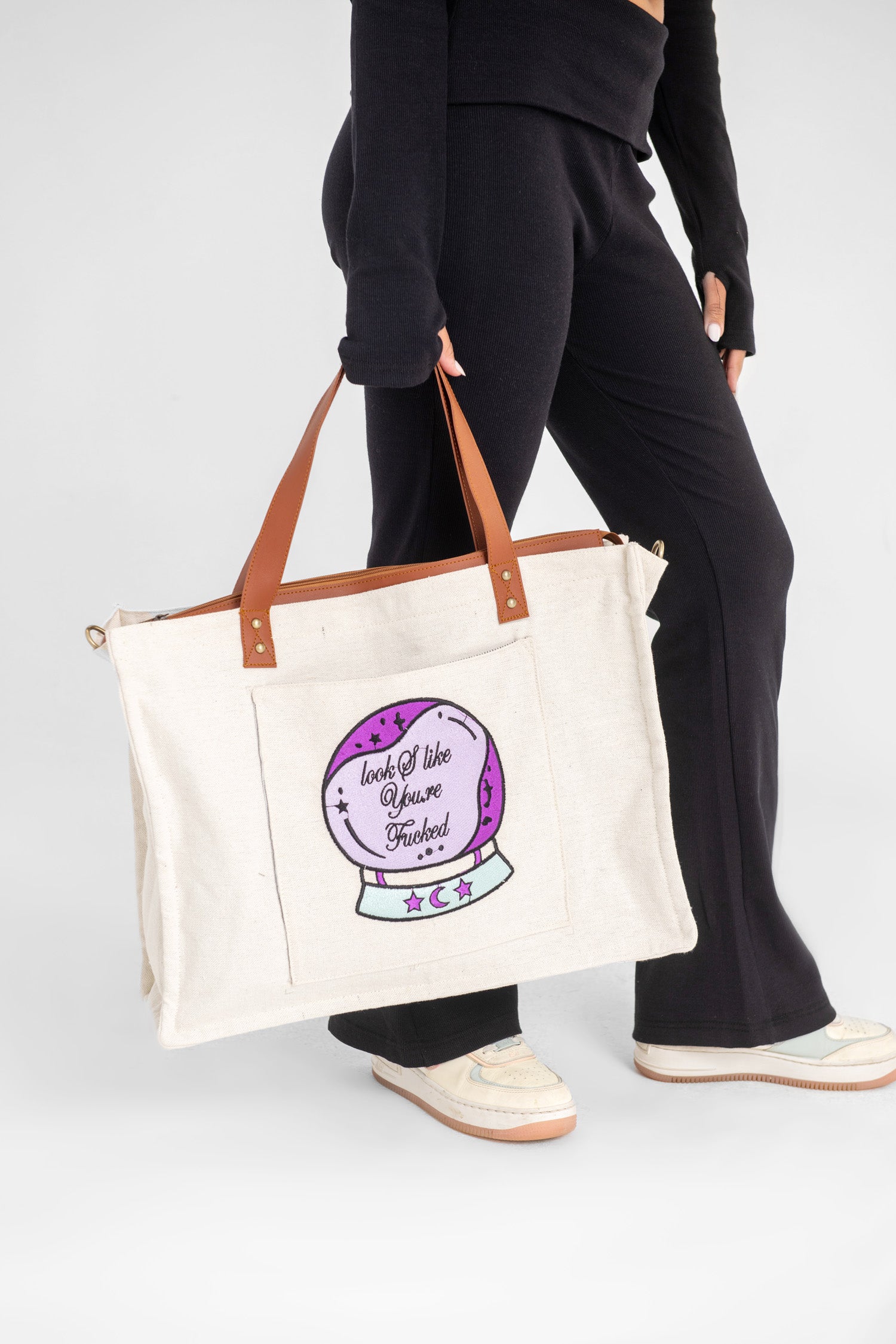 Wanderlust Canvas Tote