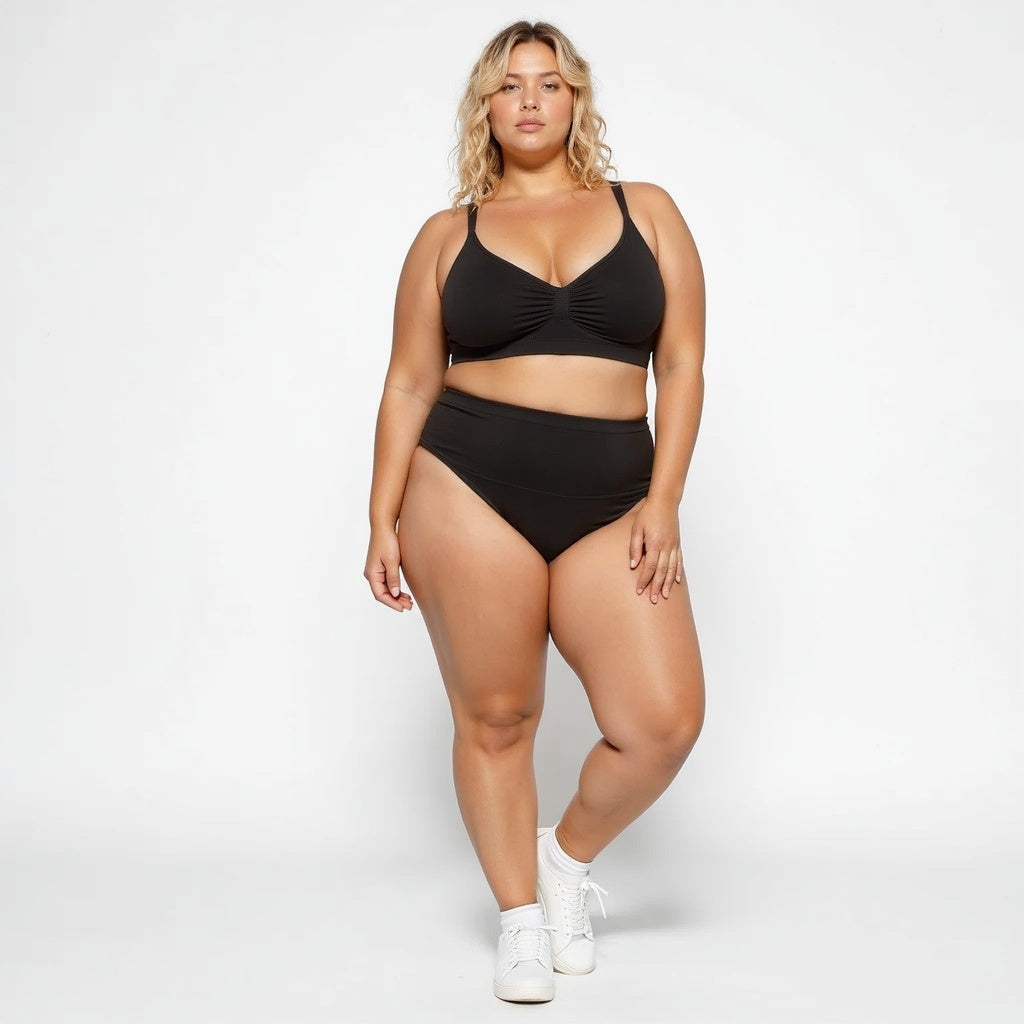 Women Seamless Plus Size Comfort Bra