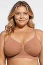 Women Seamless Plus Size Comfort Bra