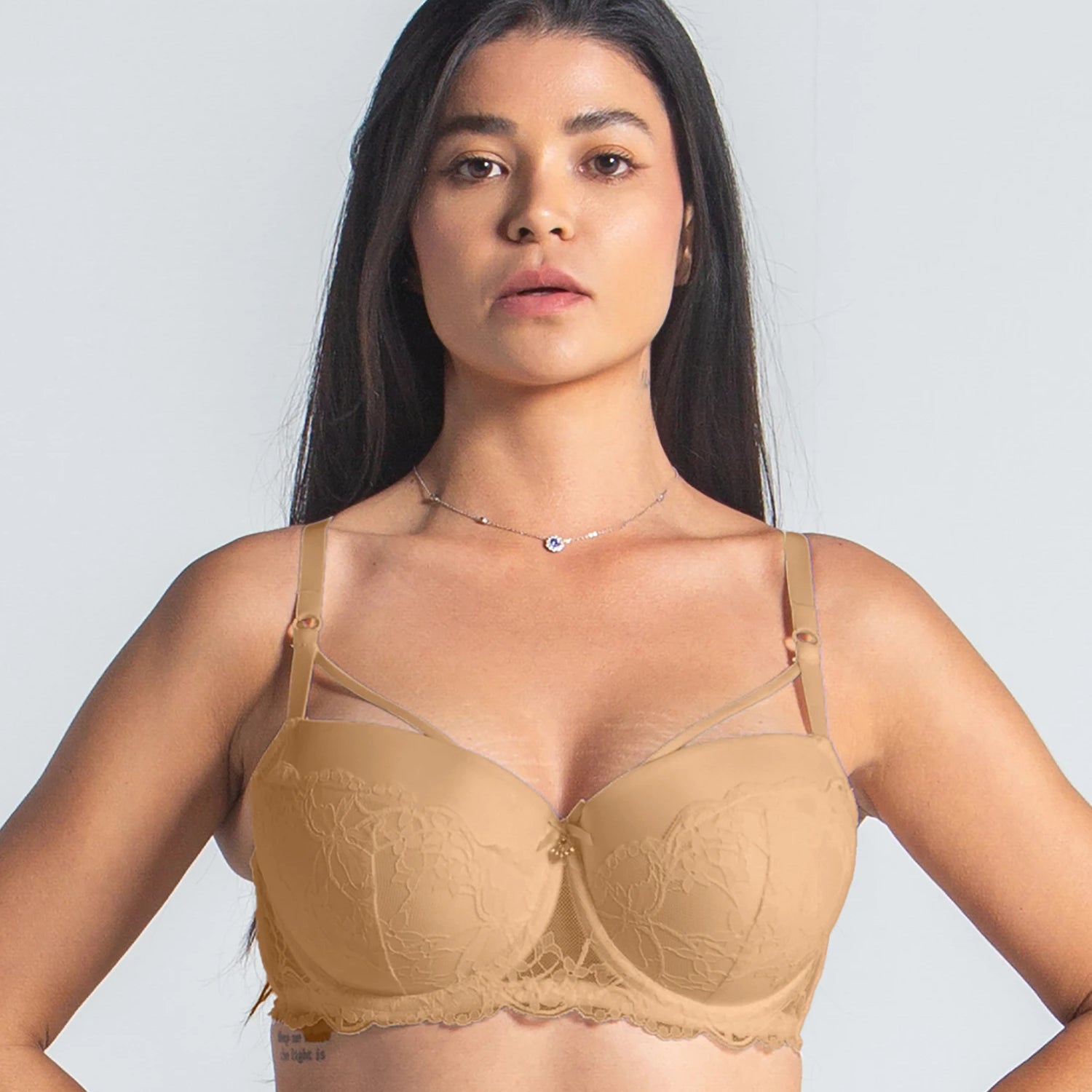 Eve Chantelle Charm Lace Push-Up Bra