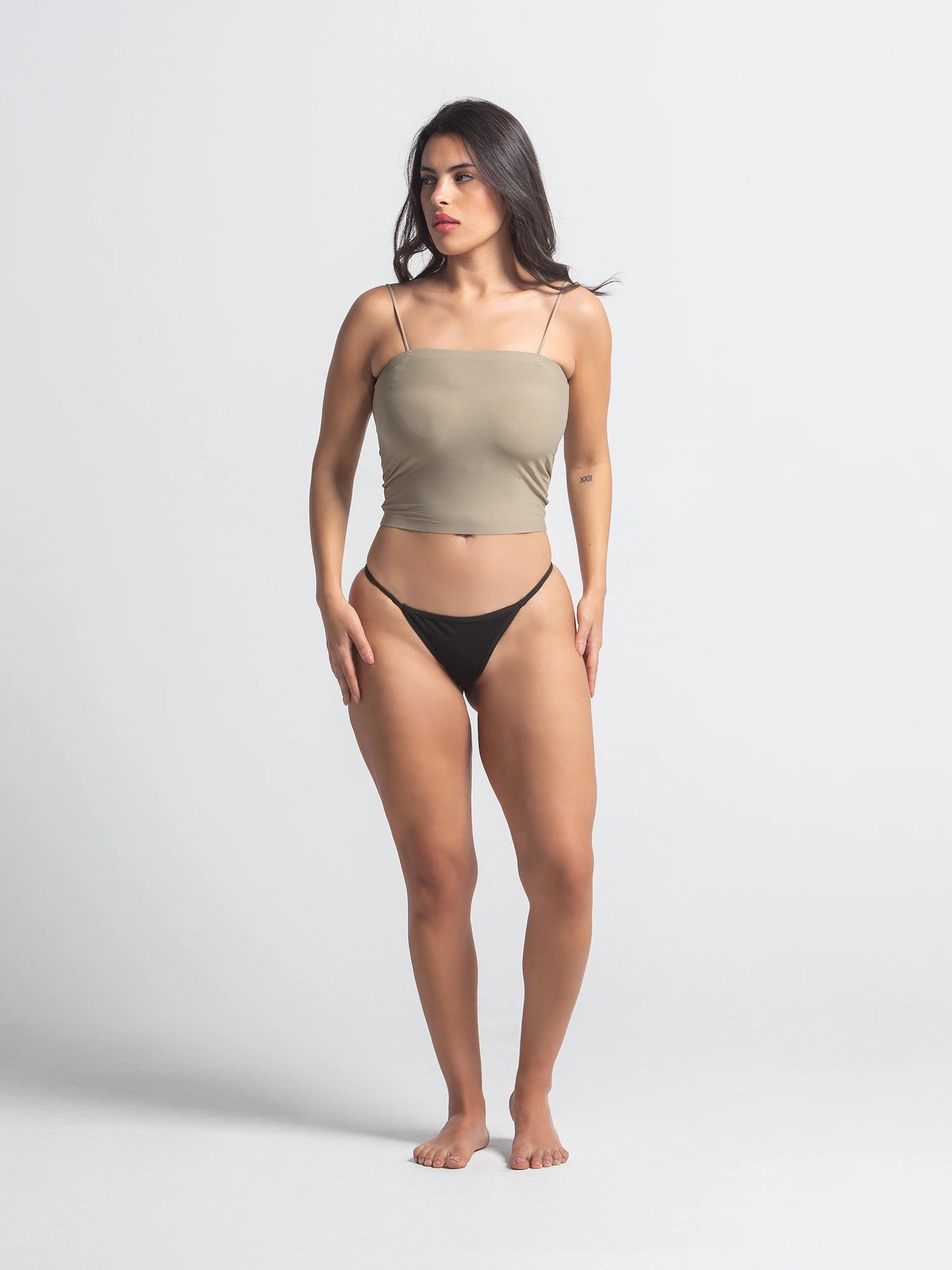 Eve Chantelle Seamless Padded Bra Crop Top