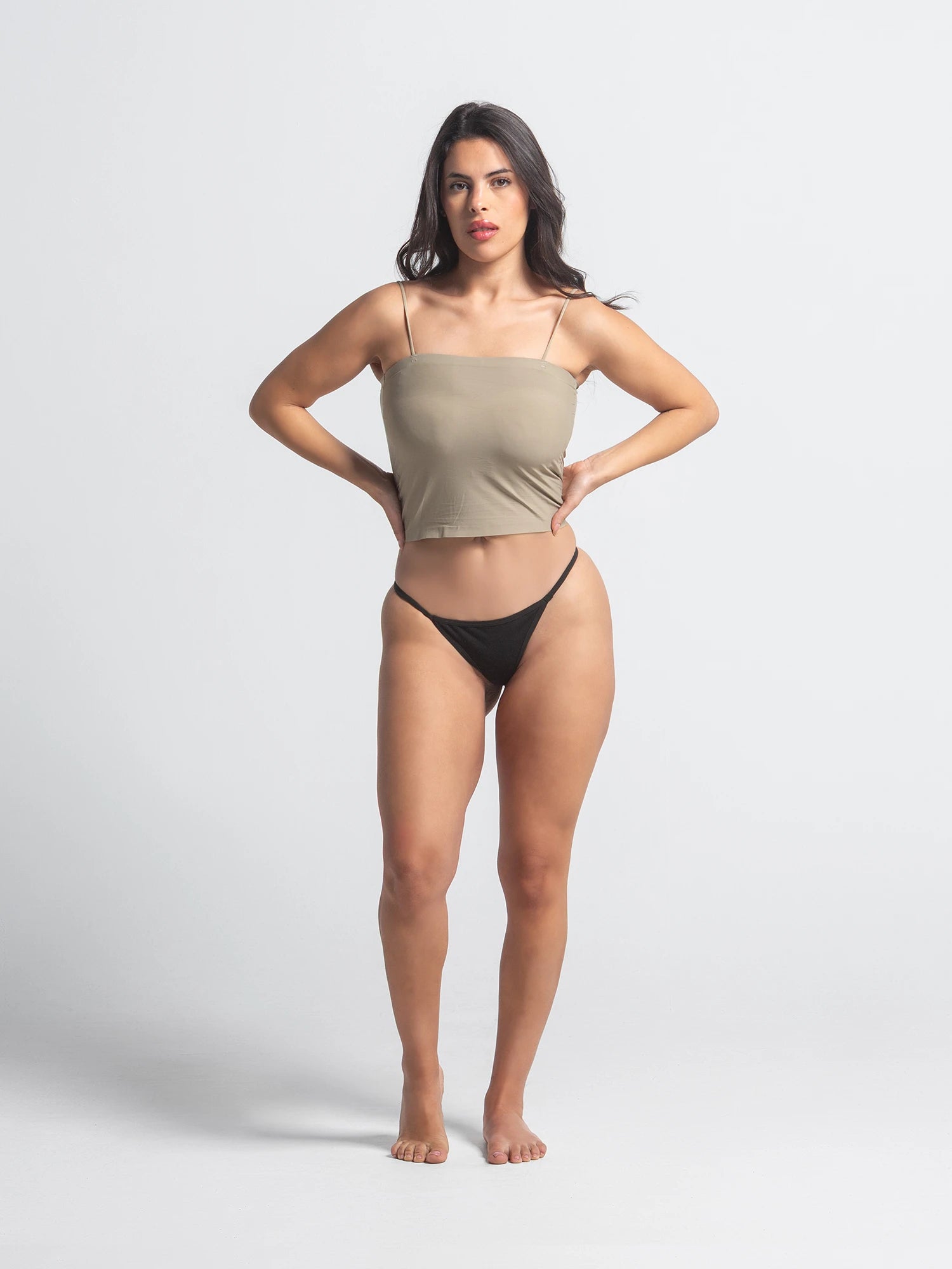 Eve Chantelle Seamless Padded Bra Crop Top