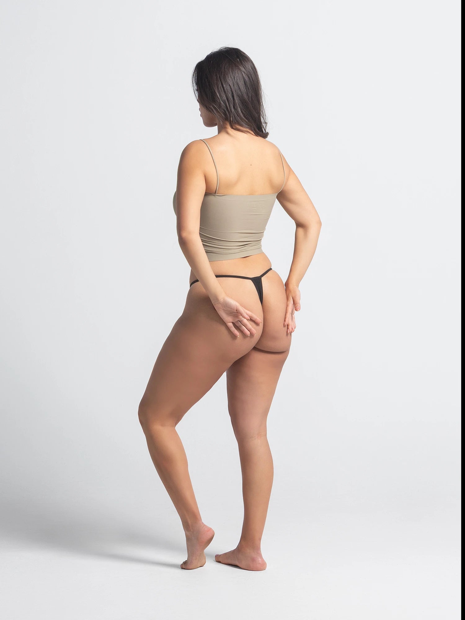Eve Chantelle Seamless Padded Bra Crop Top