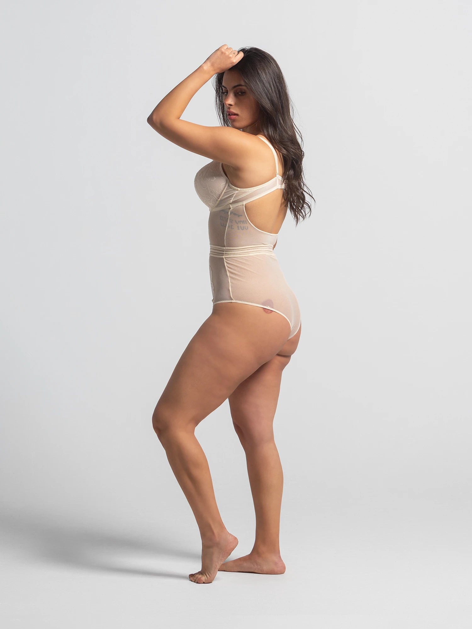 Eve Chantelle Ivory Allure Bodysuit