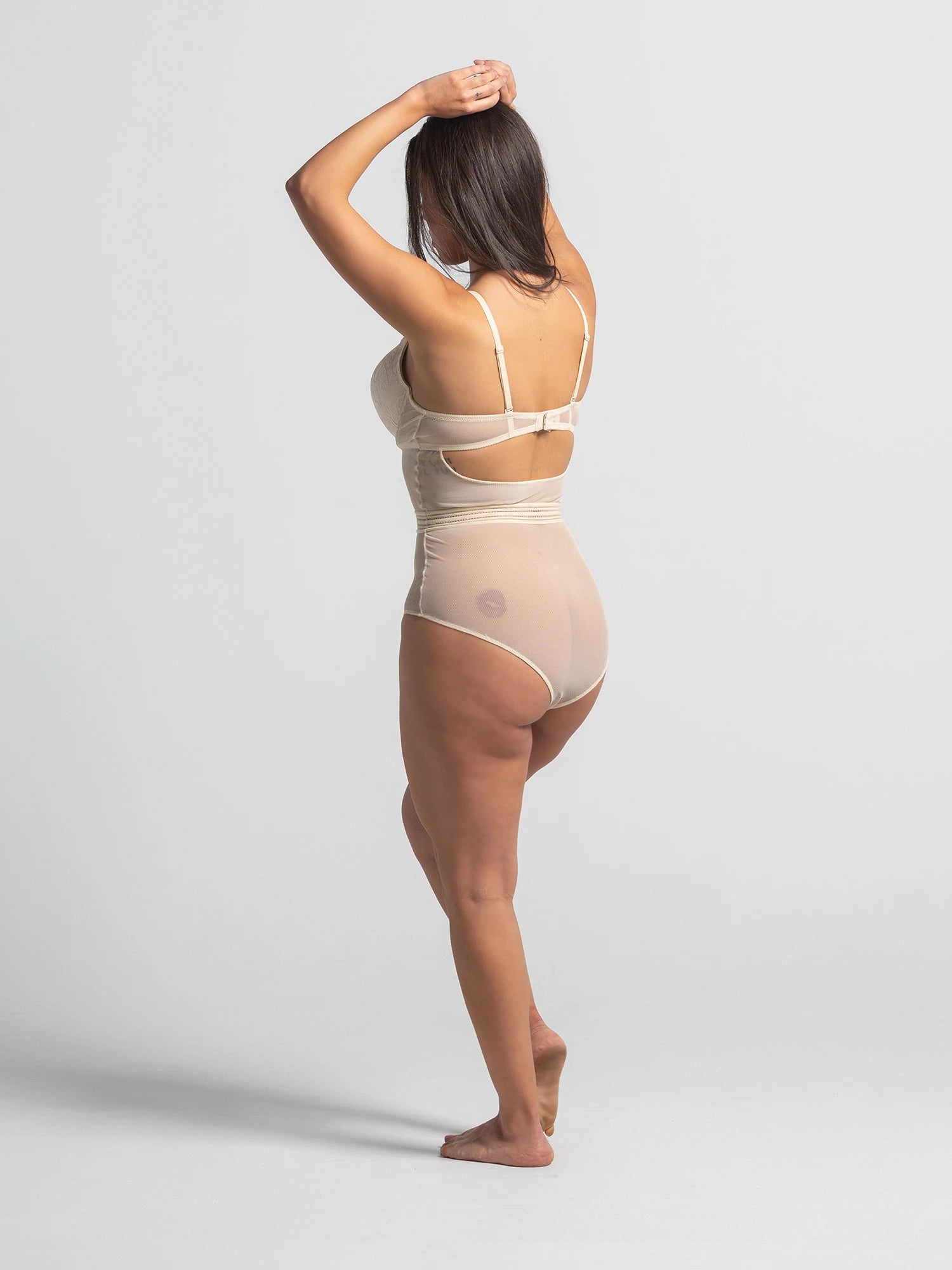 Eve Chantelle Ivory Allure Bodysuit