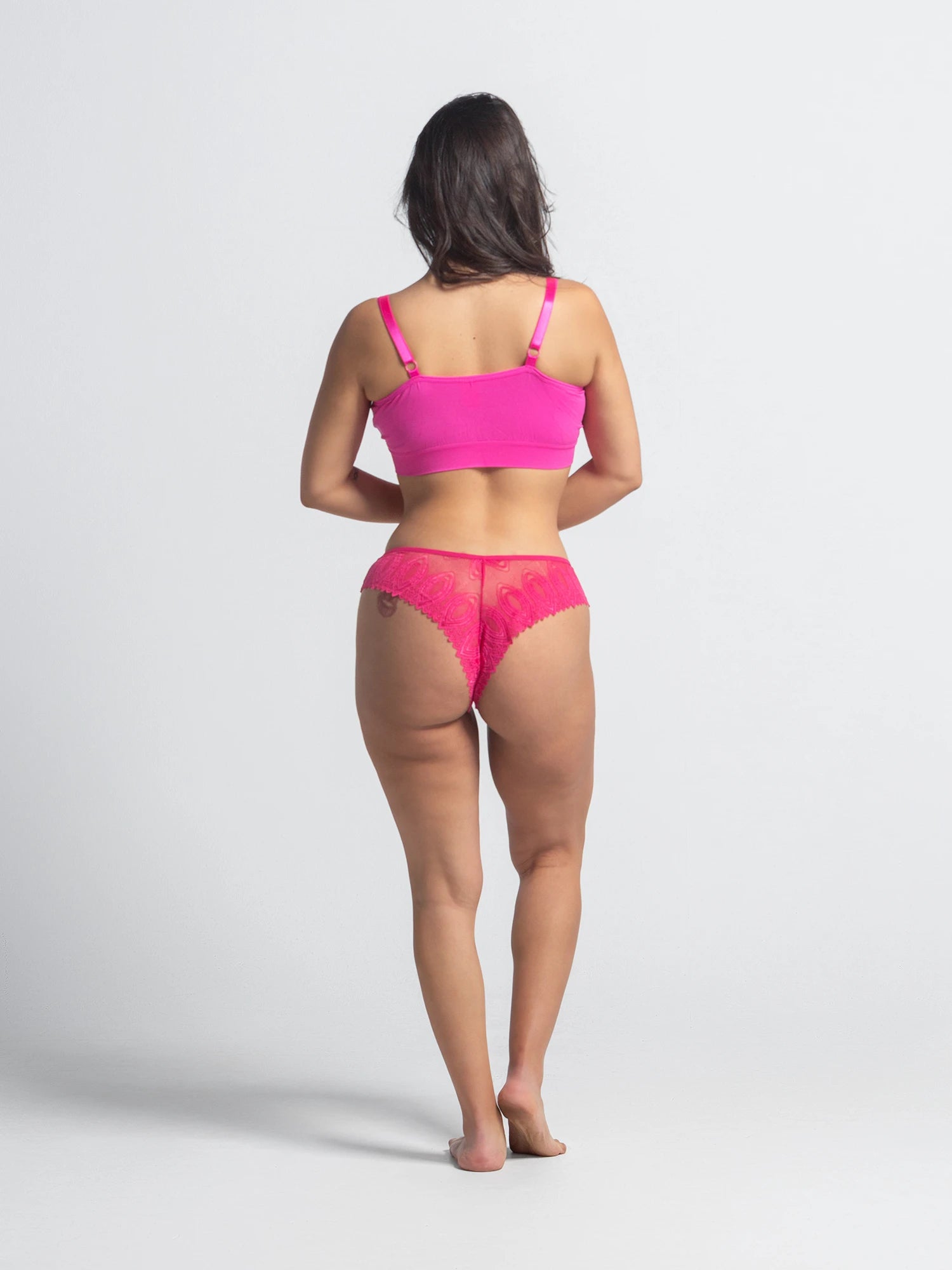 Eve Chantelle Lace Cross-Front Tanga