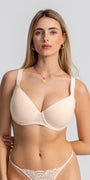 Eve Chantelle Elegant Lace Back T-Shirt Bra