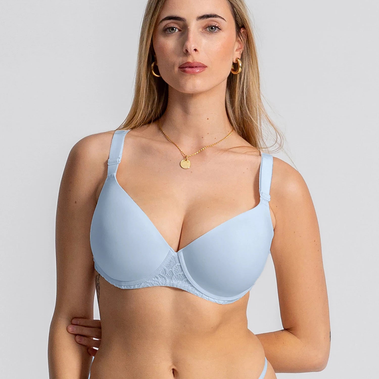 Eve Chantelle Elegant Lace Back T-Shirt Bra