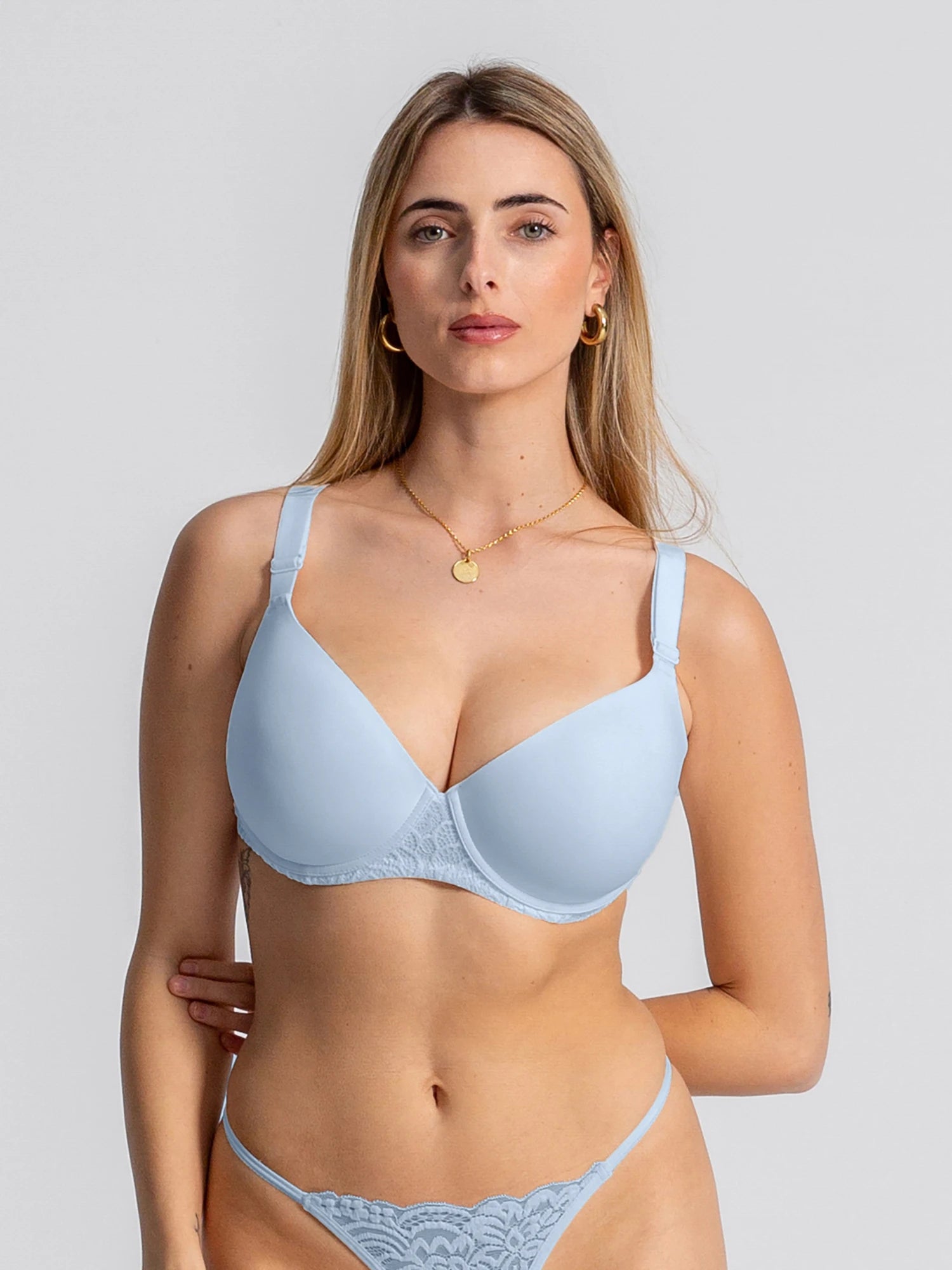 Eve Chantelle Elegant Lace Back T-Shirt Bra