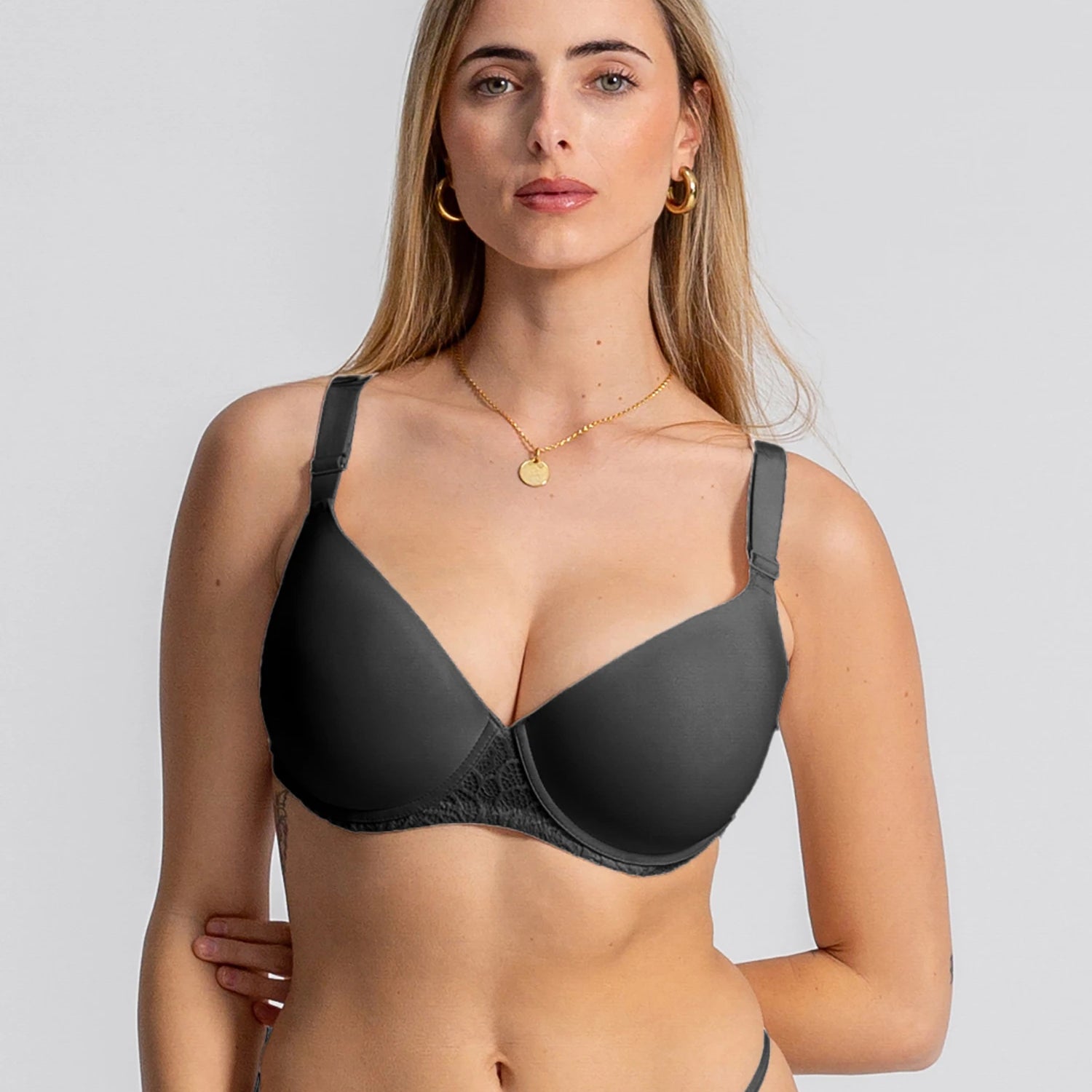 Eve Chantelle Elegant Lace Back T-Shirt Bra