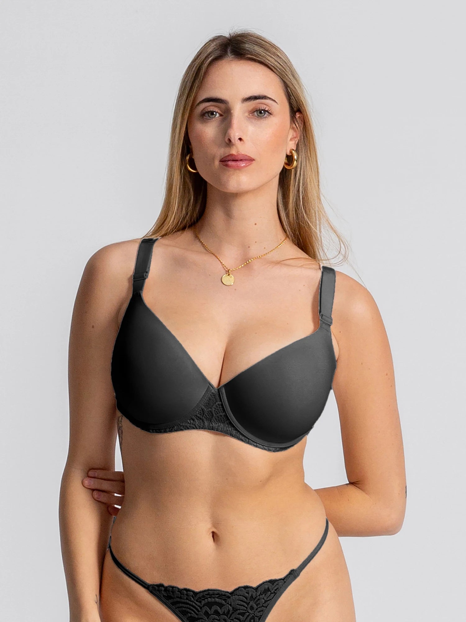 Eve Chantelle Elegant Lace Back T-Shirt Bra