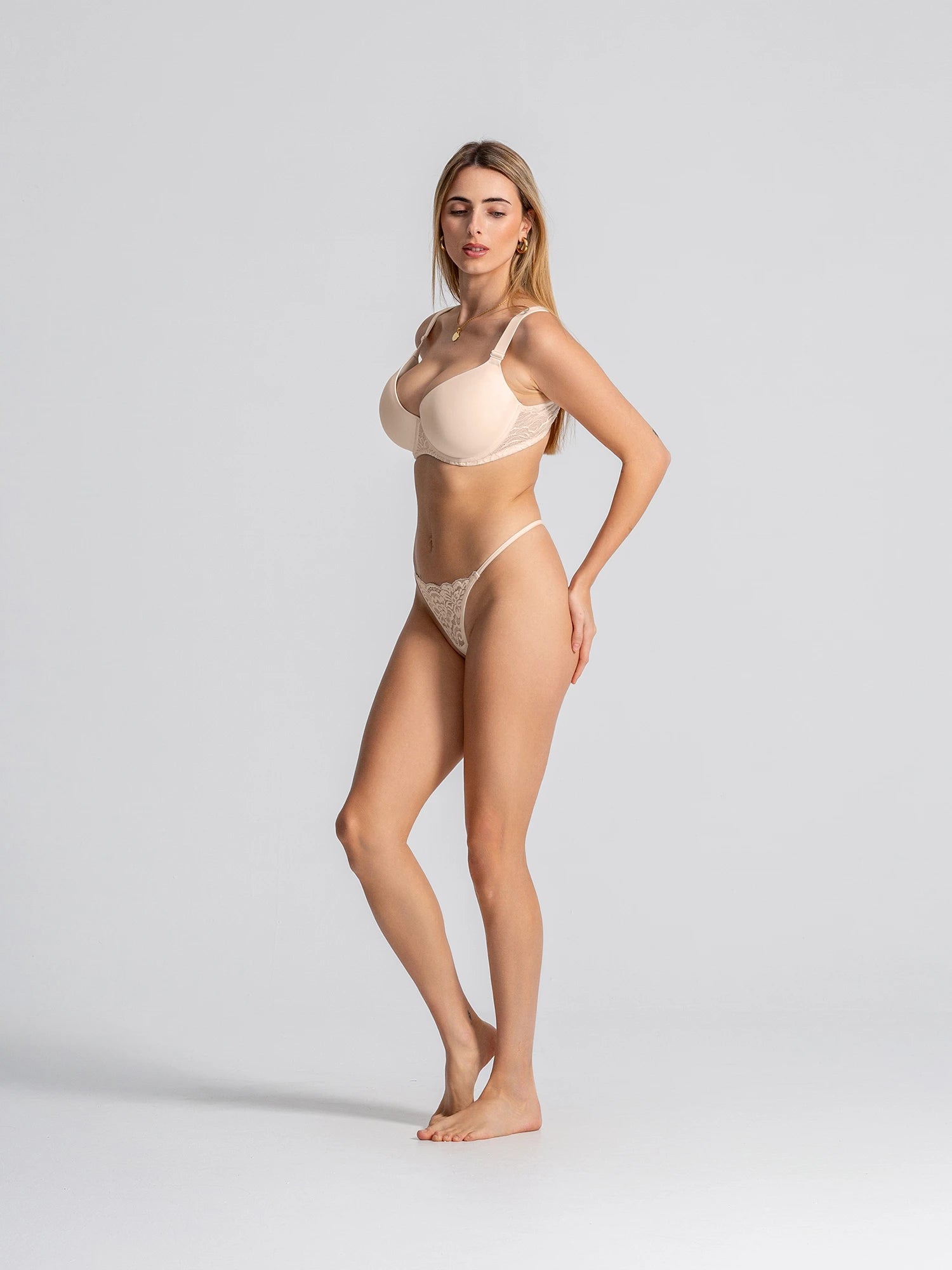 Eve Chantelle Elegant Lace Back T-Shirt Bra