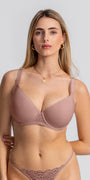 Eve Chantelle Elegant Lace Back T-Shirt Bra