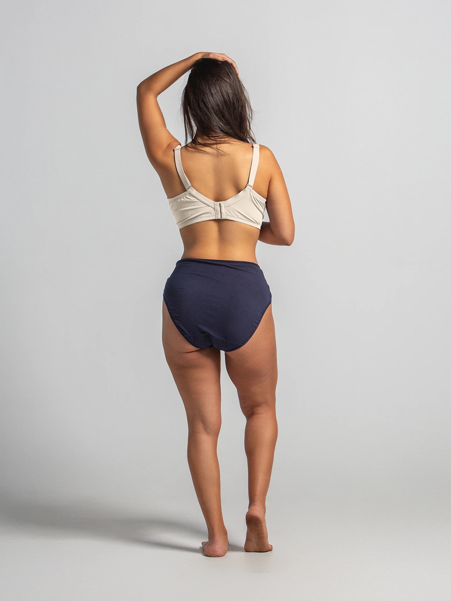 Plus Size Mama Brife In Cotton With Dentelle