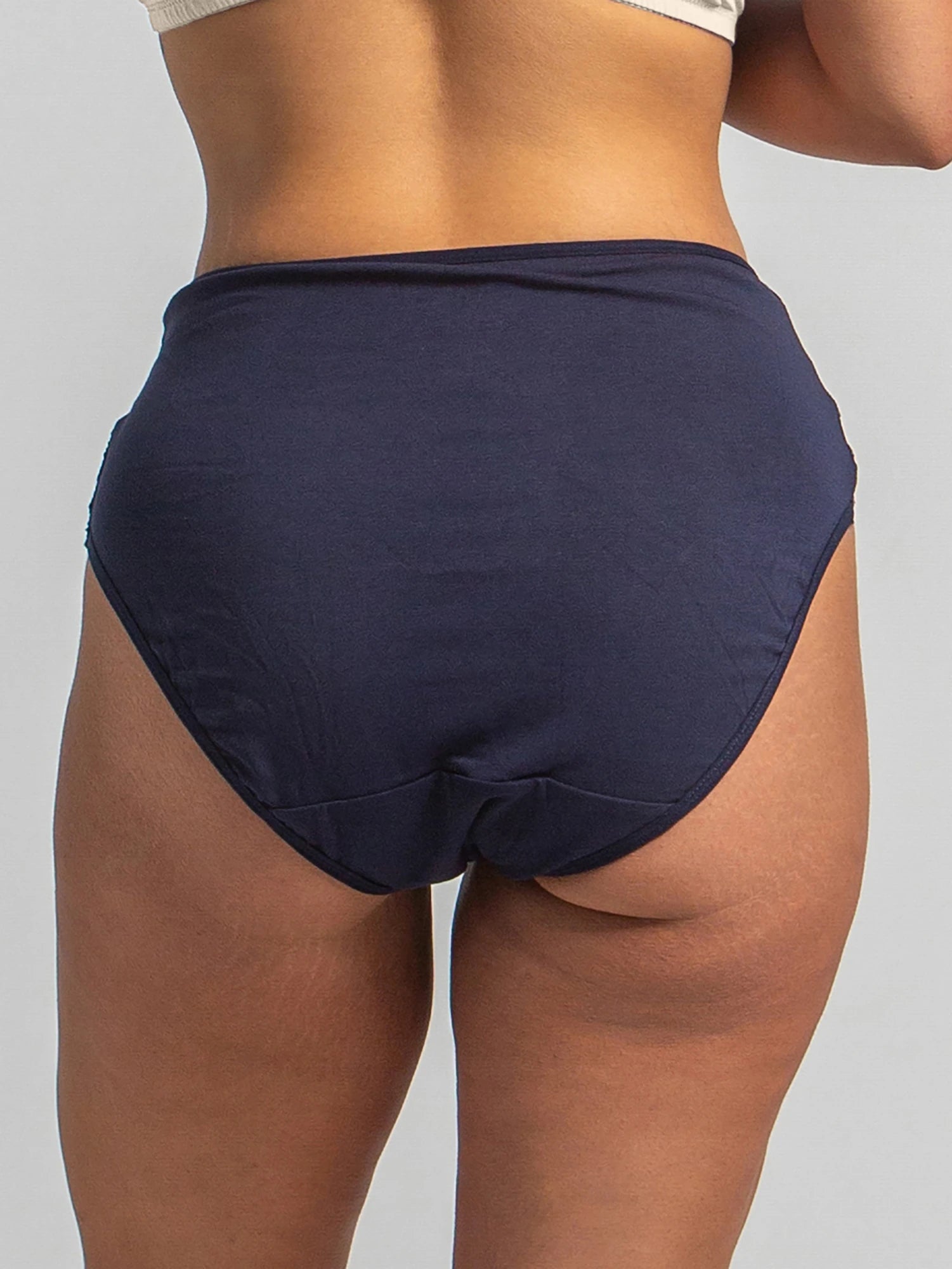 Plus Size Mama Brife In Cotton With Dentelle