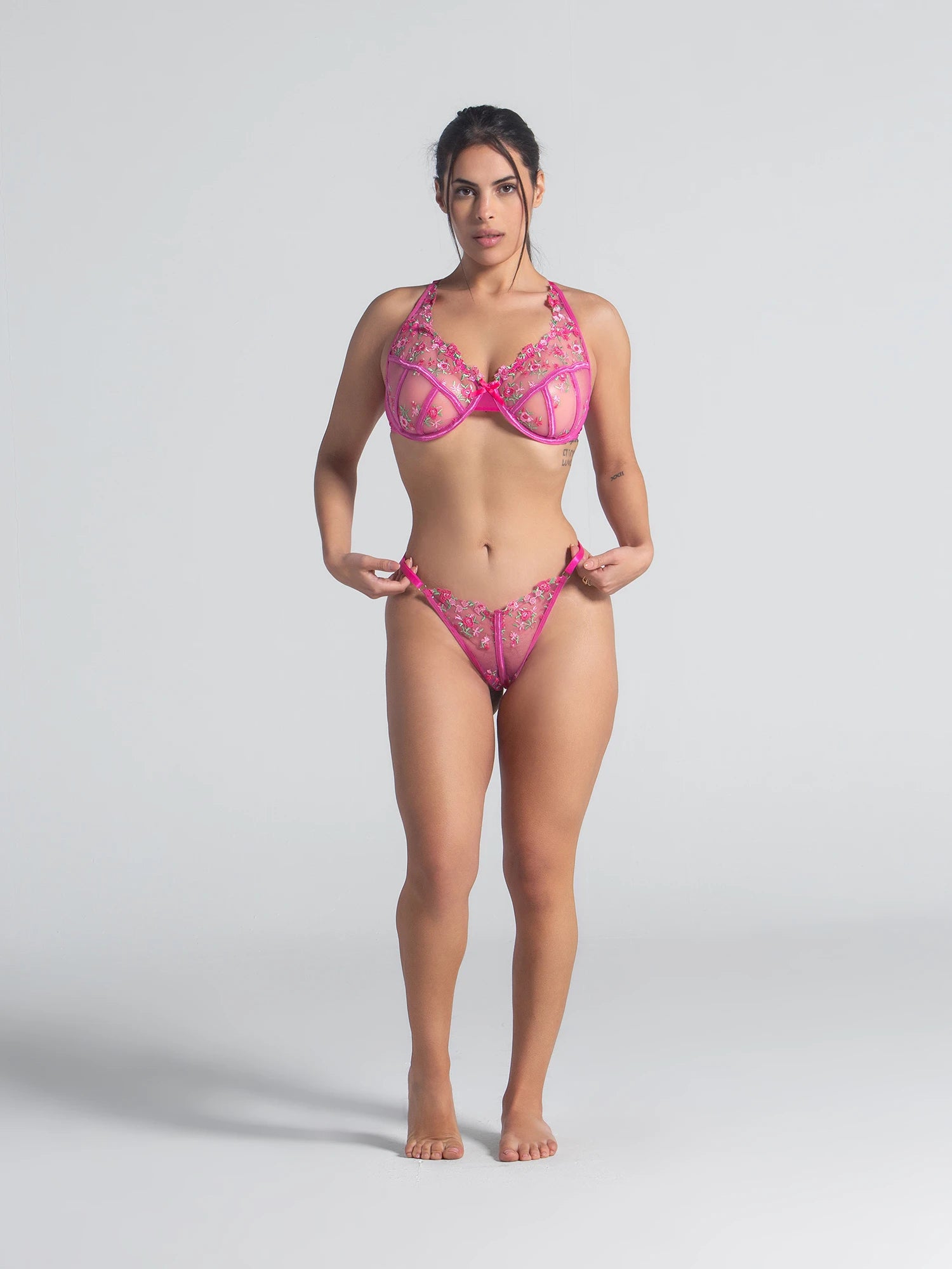 Eve Chantelle Plus Size Desire Lingerie Set