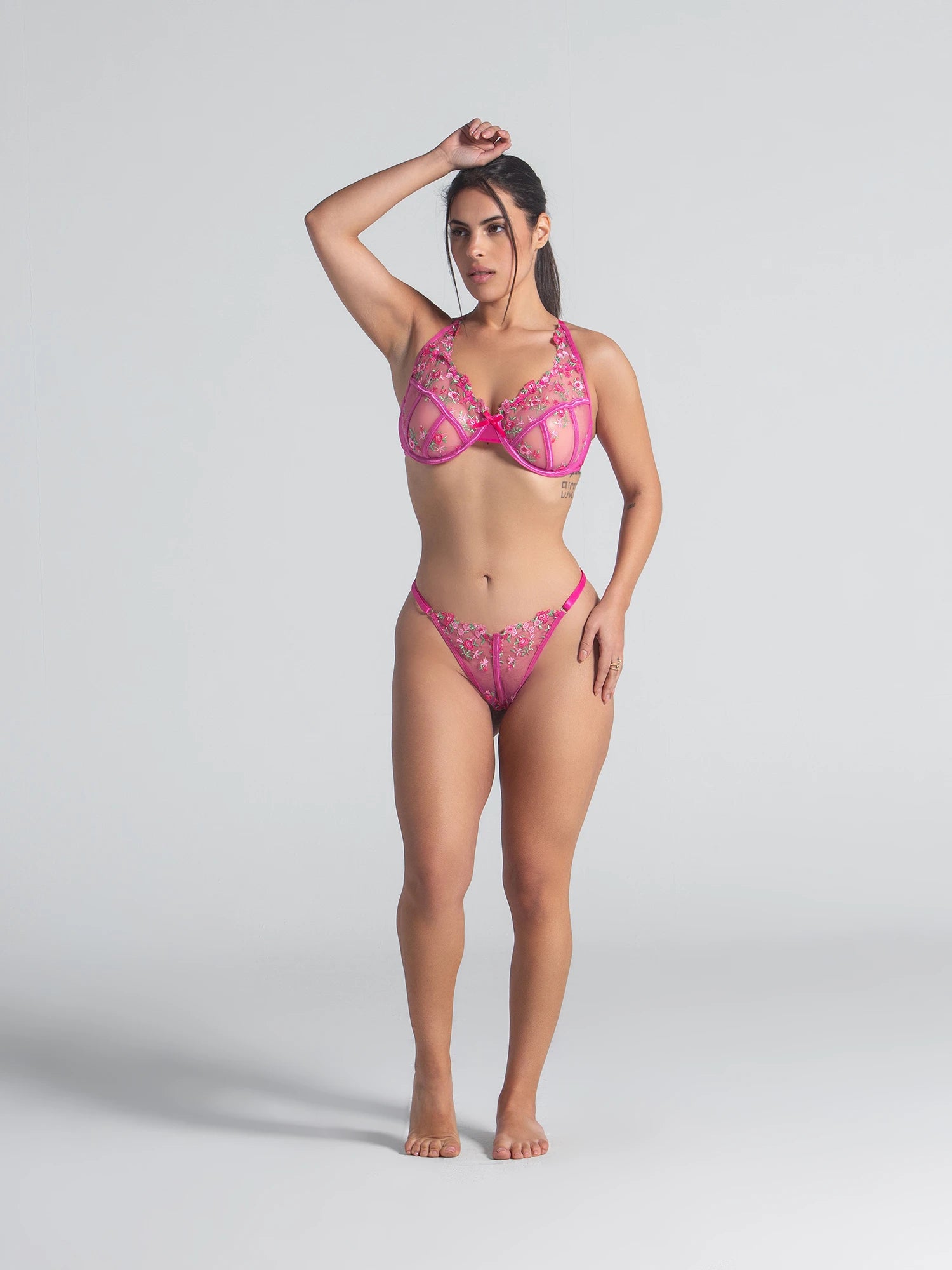 Eve Chantelle Plus Size Desire Lingerie Set