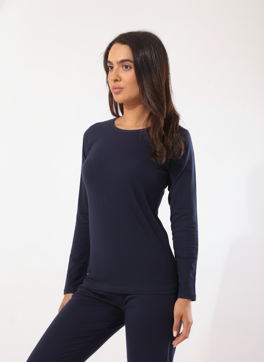 Thermal Set - Navy - Set of 2