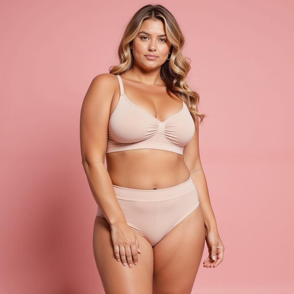 Women Seamless Plus Size Comfort Bra