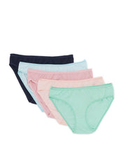 Eve Chantelle Multi Color Underwear - MIDI Cut - Pack Of 5 Panties For Women - chantelleve