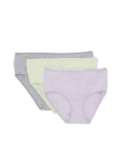 Eve Chantelle Multi Color Underwear - High Waist Cut - Pack Of 3 Panties For Women - chantelleve